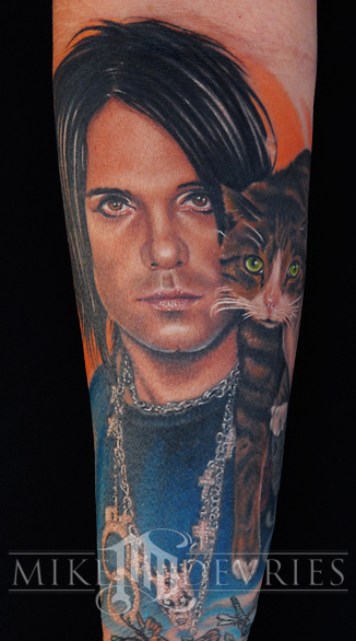 Mike DeVries - Chris Angel Tattoo