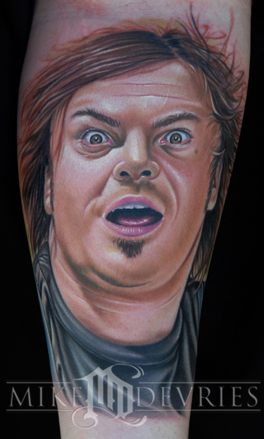 Mike DeVries - Jack Black Tattoo