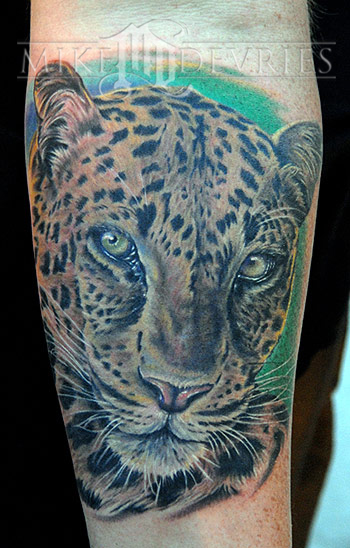 Mike DeVries - Leopard Tattoo