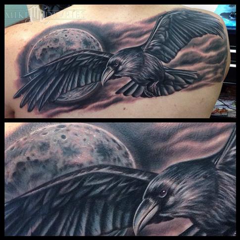 Mike DeVries - Crow Tattoo