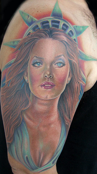 Mike DeVries - Lady Liberty Tattoo