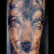 Wolf Tattoo Design Thumbnail