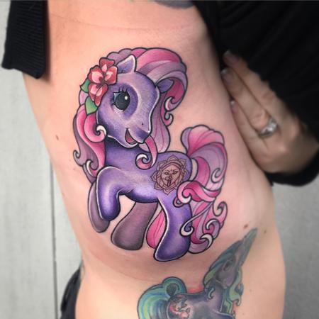 Jay Blackburn - New school My Little Pony tattoo