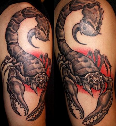 Mike Boissoneault - scorpion, upper arm