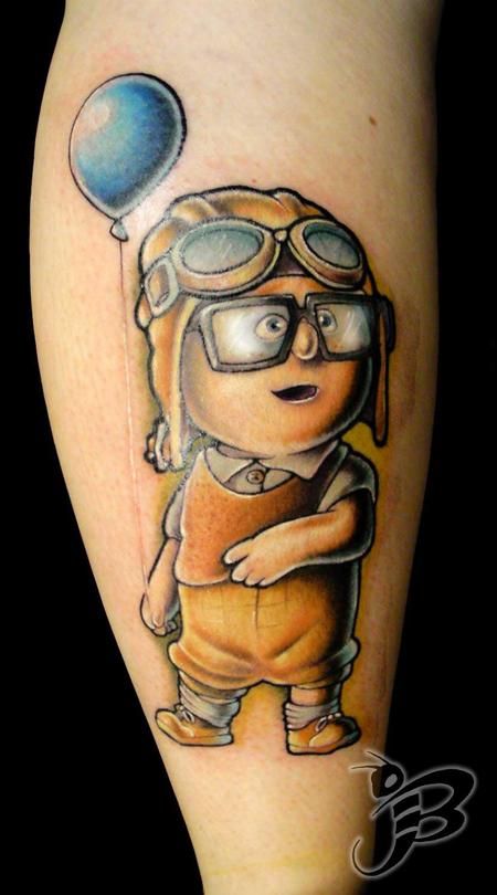 Jay Blackburn - Full color Carl Fredricksen from Pixars movie 