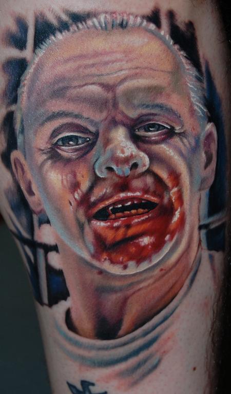 Evan Olin - Realistic Hannibal Lecter of the movie, 