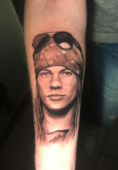 Mike Romasco - Axel Rose portrait