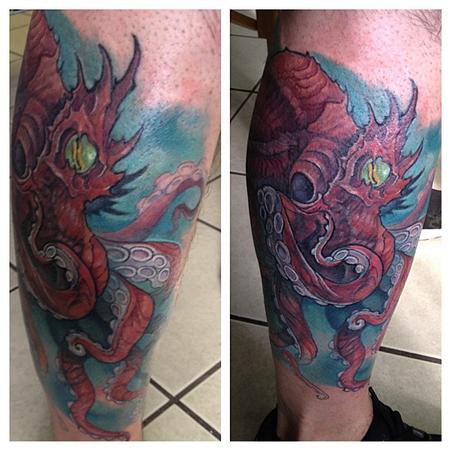 Mike Boissoneault - octopus cover up after