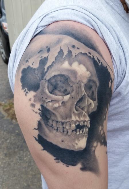 Shane Baker - Healed Black and Grey Reaper