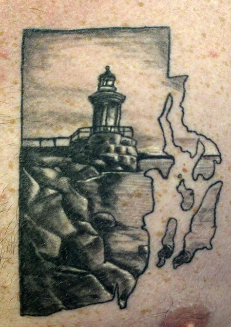 Mike Ledoux - Rhode Island Lighthouse