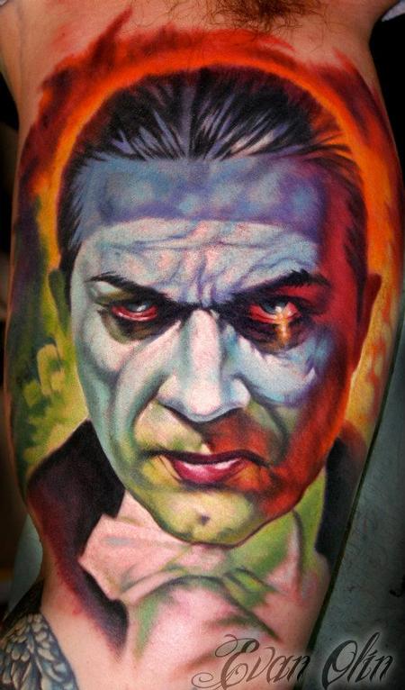 Evan Olin - Basil Gogos Dracula Tattoo