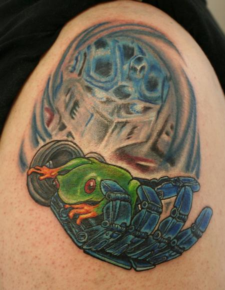 Mike Ledoux - Optimus Prime Memorial Tattoo