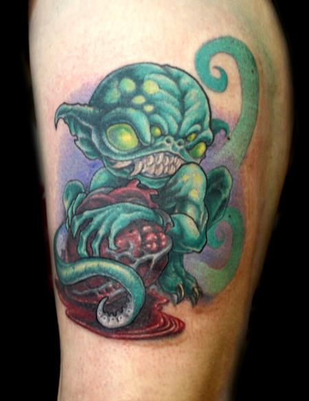 Shane Baker - Color Monster Tattoo