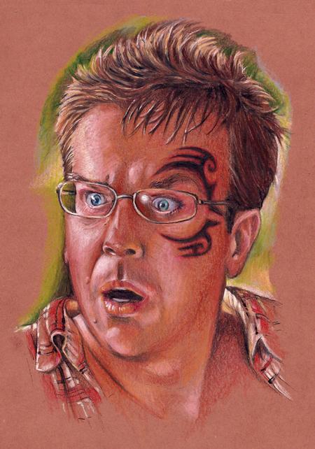 Tattoos - Ed Helms in The Hangover.  2, i think,,, - 65001