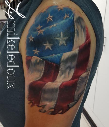 Mike Ledoux - American Flag