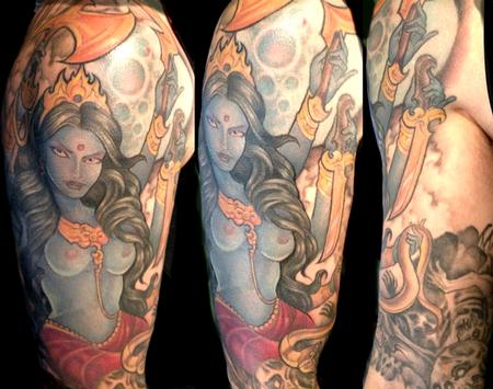 Mike Boissoneault - kali half-sleeve