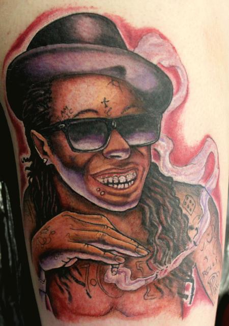 Looking for unique Mike Ledoux Tattoos Lil' Wayne