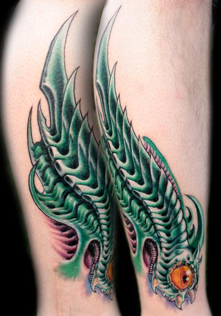 Shane Baker - Custom Eye Tattoo