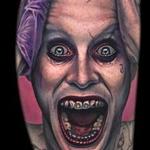 Tattoos - Jared Leto Joker portrait tattoo - 116979