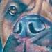 Tattoos - Realistic dog portrait tattoo - 54329