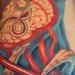 Tattoos - Bio side piece with brain and glass heart tattoo - 54304