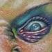 Tattoos - Custom color zombified portrait tattoo - 59467