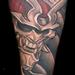 samurai demon mask Tattoo Design Thumbnail