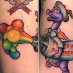 Tattoos - New School Disneys Figment Pigment Tattoo - 132615