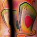 Tattoos - Full color new school animated cards tattoo - 59867