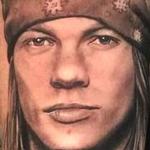 Tattoos - Axel Rose portrait - 132160