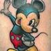 Tattoos - Full color Mickey Mouse tattoo - 56513
