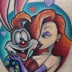 Tattoos - New School Roger And Jessica Rabbit tattoo - 124854