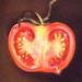 tomato on an old drawer Art Thumbnail