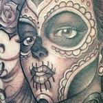 Tattoos - day of the dead pinup - 106150