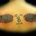 tattoo galleries/ - Black and grey new school animated angel wings 