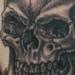 Tattoos - Horned Skull - 65798