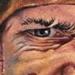 Bill the Butcher color portrait tattoo from Gangs of New York Tattoo Design Thumbnail