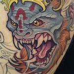 Tattoos - hanuman progress - 106134