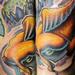 Tattoos - Full color new school animated Koi tattoo - 64966