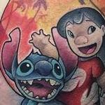 Tattoos - New School Lilo and Stitch - 116029