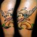Tattoos - Full color Two Gun Mickey Mouse tattoo - 58798
