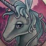 Tattoos - New School Unicorn From 