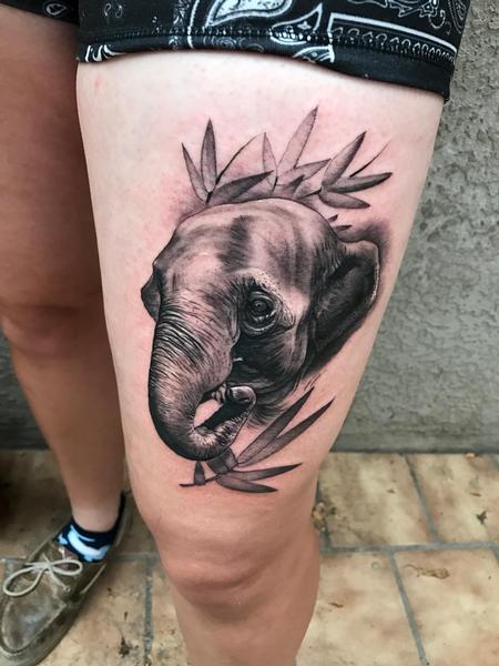 Tattoos - Elephant - 129465