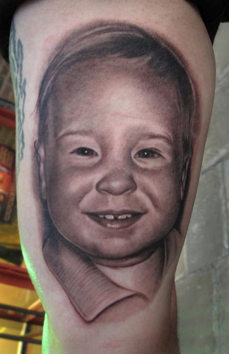 Steve Wimmer - Daughter portrait done at London Convention