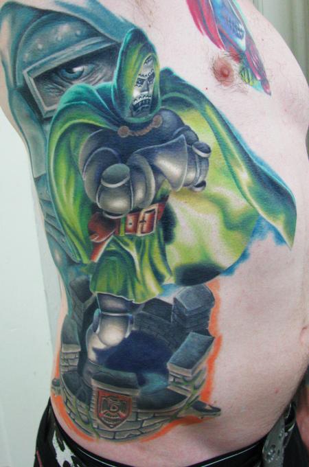 Steve Wimmer - Dr. Doom Rib Piece Healed