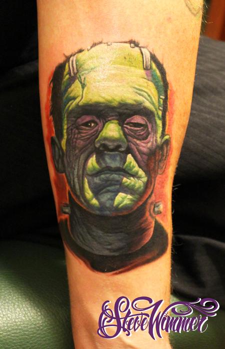 Steve Wimmer - Frankenstein color portrait