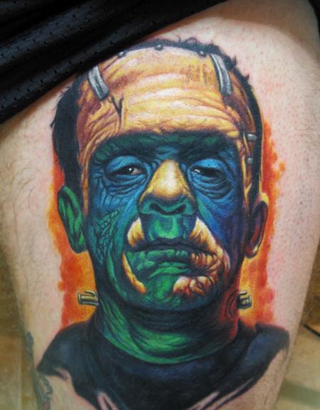 Steve Wimmer - Frankenstein Color Portrait