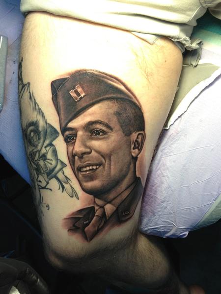 Steve Wimmer - Grandfather Military Portrait