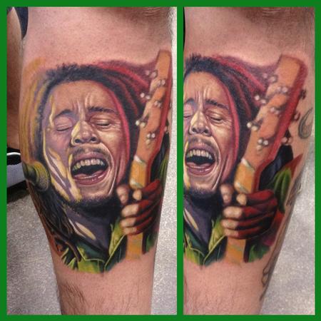 Steve Wimmer - Bob Marley Color Portrait