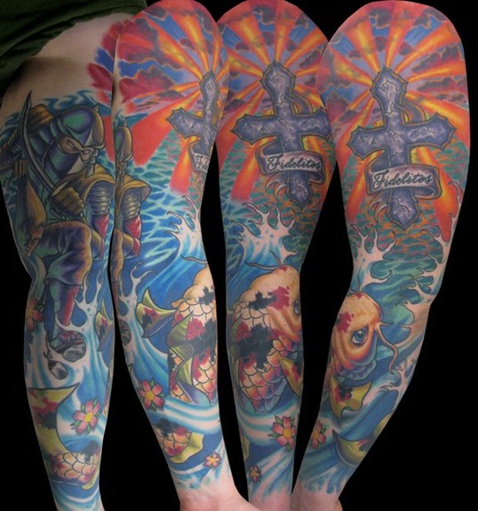 Steve Wimmer Koi Samurai Sleeve Freehand Large Image Leave Comment Steve Wimmer Koi Samurai Sleeve Freehand Large Image Leave Comment